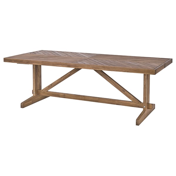 IKEA NORRMANSÖ Table outdoor acacia 86 5/8x39 3/8 "