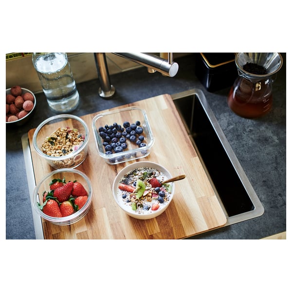 IKEA NORRSJÖN Cutting Board Oak 17 ¼x16 ½ "