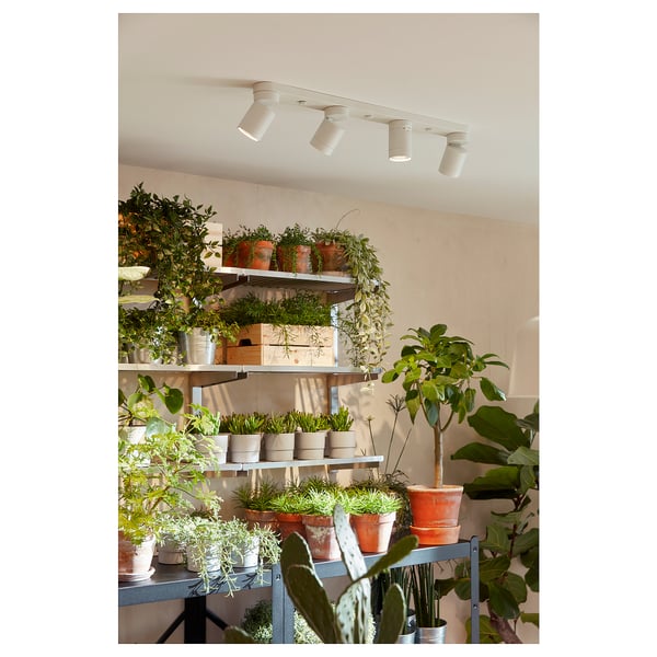 IKEA NYMÅNE Ceiling Light With 4 Spotlights White