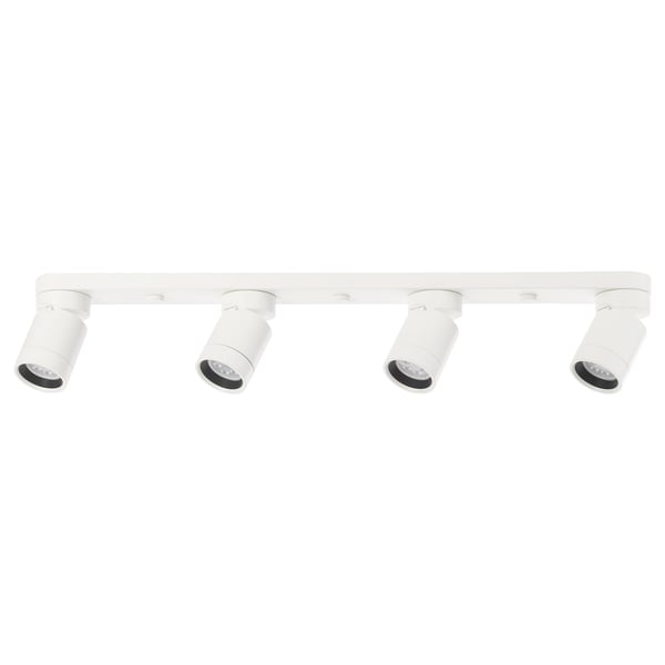 IKEA NYMÅNE Ceiling light with 4 spotlights white