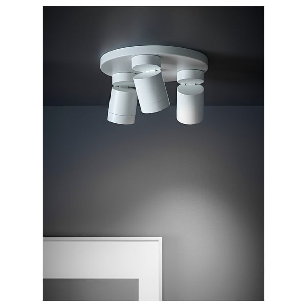 IKEA NYMÅNE Ceiling Spotlight With 3 Lights White