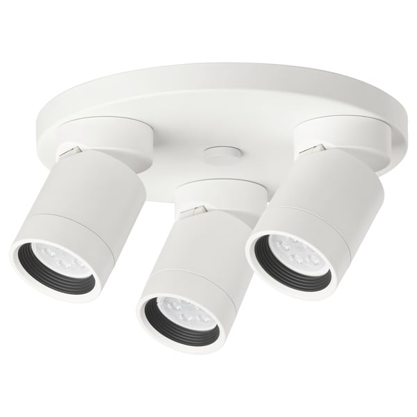 IKEA NYMÅNE Ceiling spotlight with 3 lights white