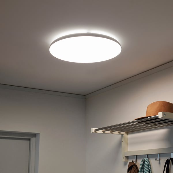 IKEA NYMÅNE LED Ceiling Lamp White