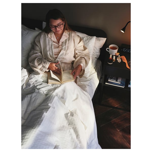 IKEA OFELIA VASS Comforter Set White Full/Queen