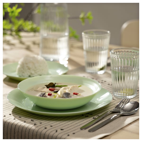 IKEA OFTAST Deep Plate/bowl Light Green 8 "