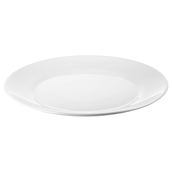 IKEA OFTAST Plate white 9 ¾ "