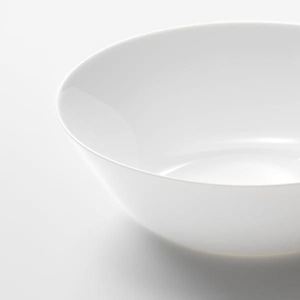IKEA OFTAST Serving Bowl White 9 "