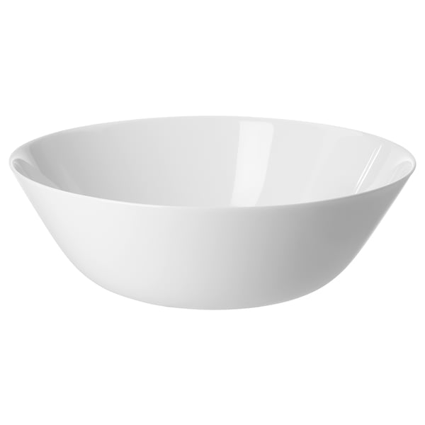 IKEA OFTAST Serving bowl white 9 "