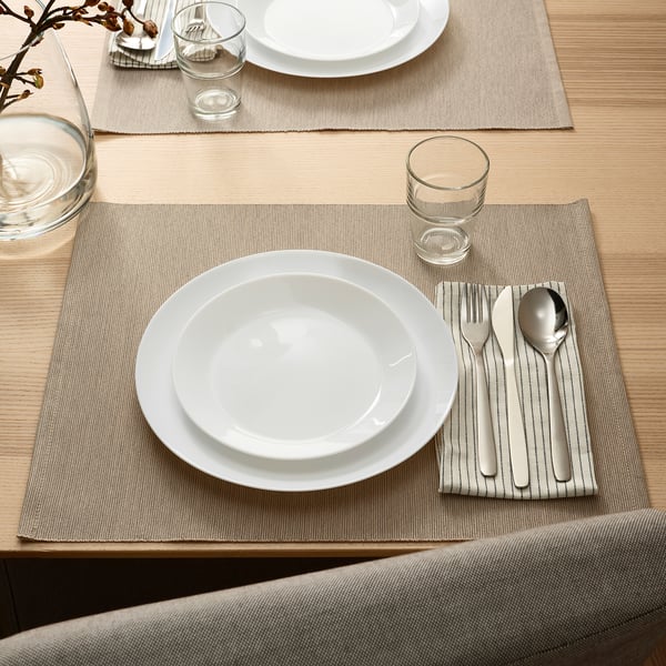 IKEA OFTAST Side Plate White 7 ½ "