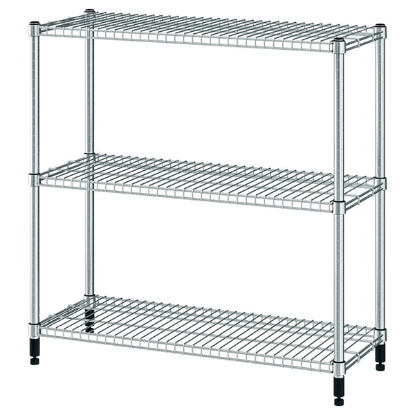 IKEA OMAR Shelf unit galvanized 36 1/4x14x37 "