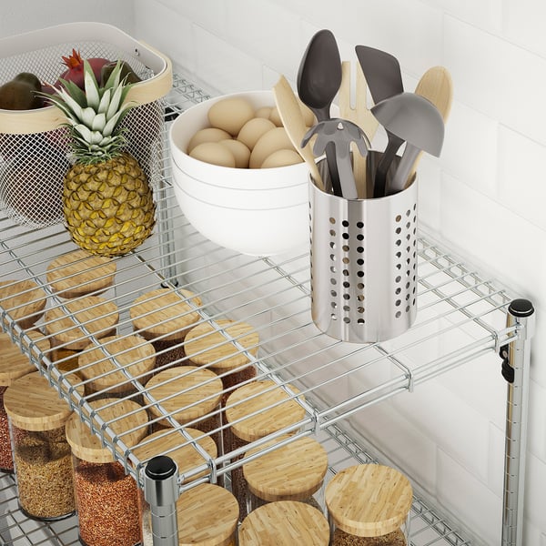 IKEA OMAR Shelf Unit Galvanized 36 1/4x19 5/8x37 "