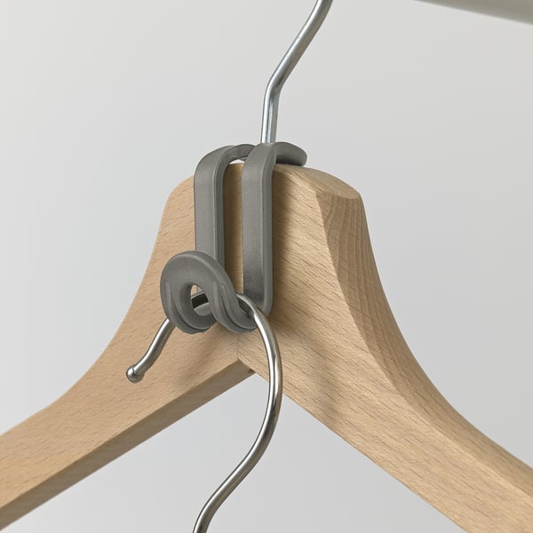 IKEA OMTRENT Hanger Connector Gray