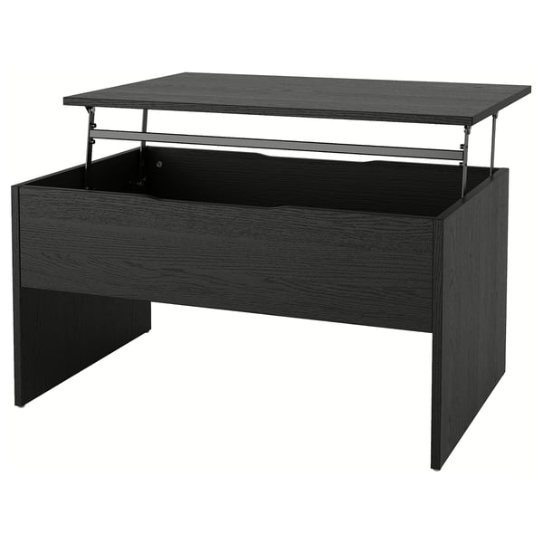IKEA ÖSTAVALL Adjustable coffee table black 35 3/8 "