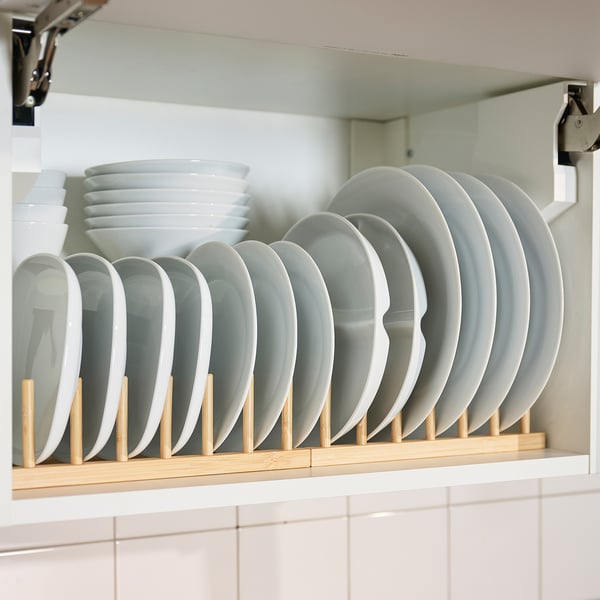 IKEA OSTBIT Plate Holder Bamboo