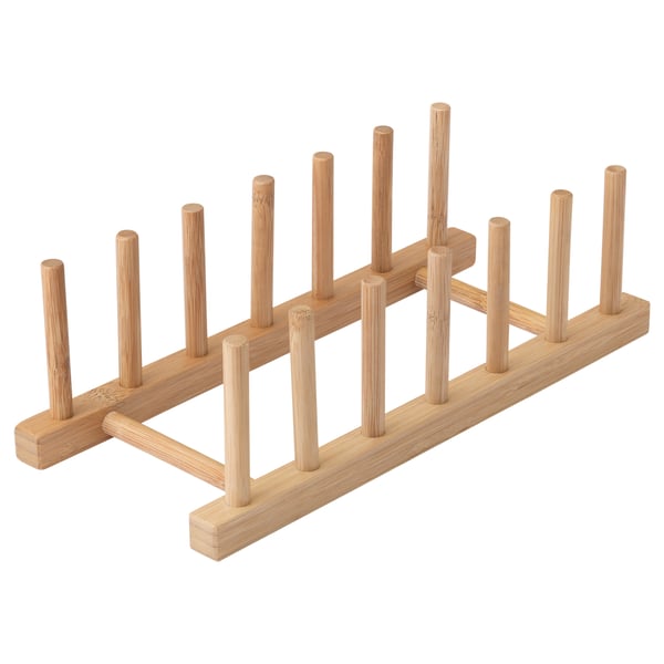 IKEA OSTBIT Plate holder bamboo