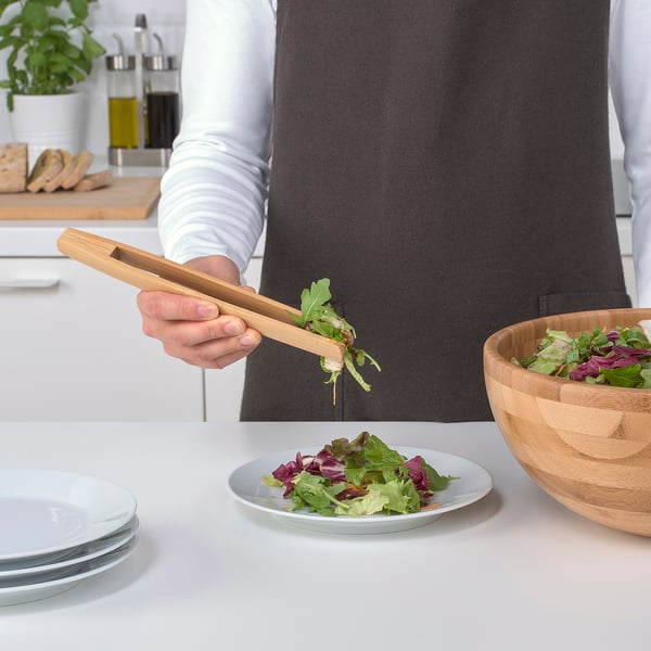 IKEA OSTBIT Serving Tong Bamboo