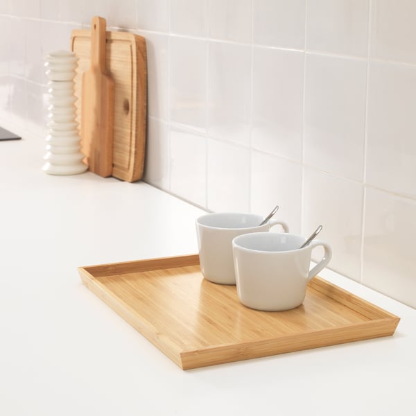 IKEA OSTBIT Tray Bamboo 8x11 "