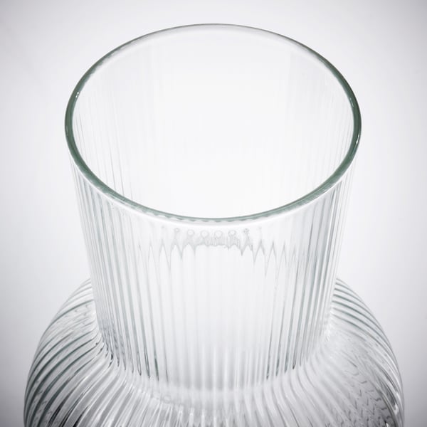 IKEA PÅDRAG Vase Clear Glass 6 ¾ "