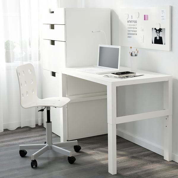 IKEA PÅHL Desk White 37 3/4x22 7/8 "