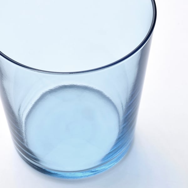 IKEA PAPPERSBJÖRK Glass Mixed Colors 10 Oz