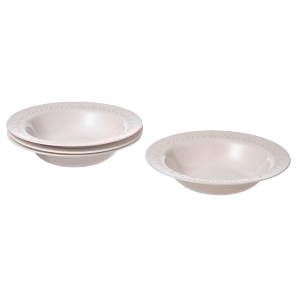 IKEA PARADISISK Deep plate/bowl off-white 8 ½ "