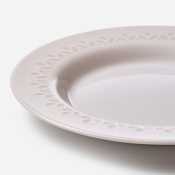 IKEA PARADISISK Side Plate Off-white 8 "