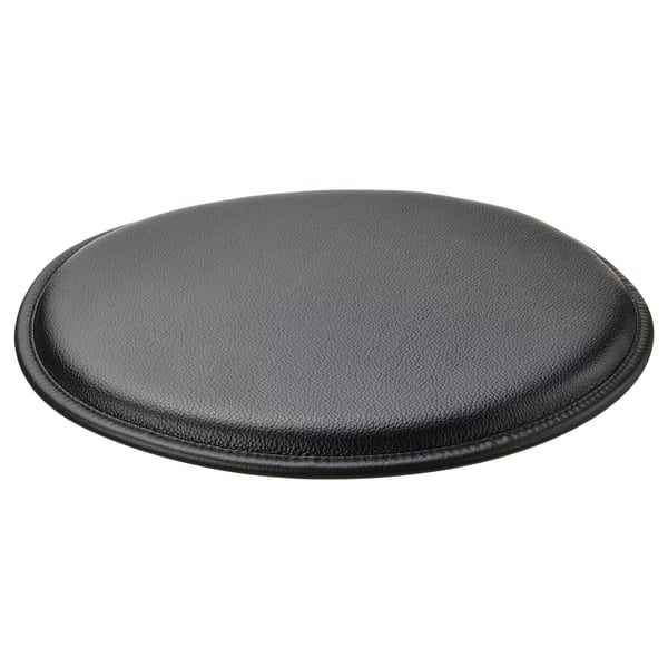 IKEA PÄRLETERNELL Chair pad Grann black 14 "