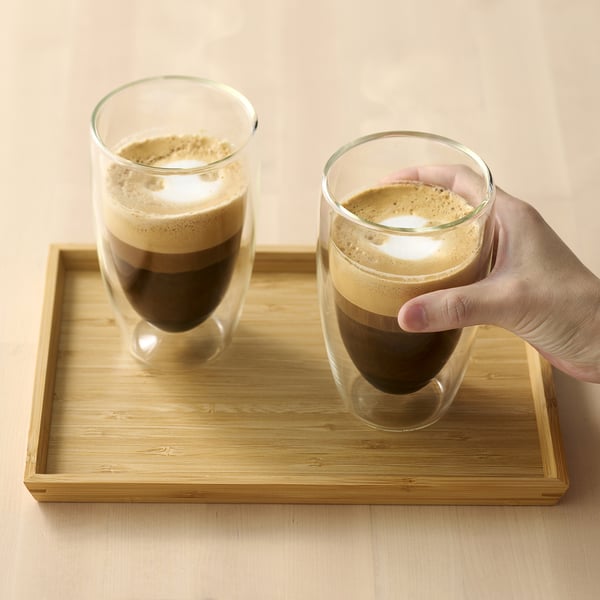 IKEA PASSERAD Double Wall Glass 15 Oz