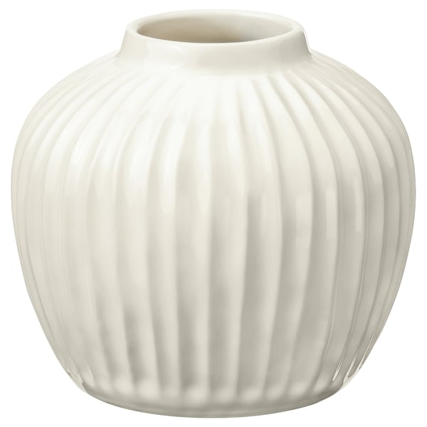 IKEA PELARBJÖRK Vase white 5 ½ "
