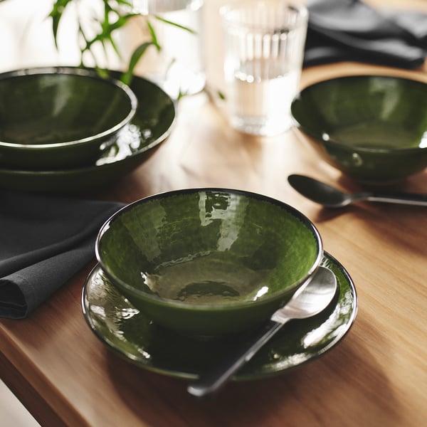 IKEA PELARKAKTUS Bowl Green 6 ½ "