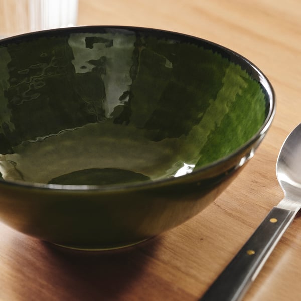 IKEA PELARKAKTUS Bowl Green 6 ½ "