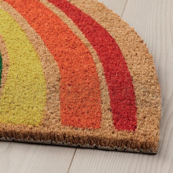 IKEA PILLEMARK Door Mat Indoor Rainbow 1 ' 8 "x2 ' 11 "