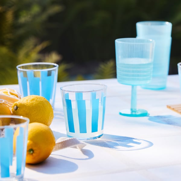 IKEA PILLERSTARR Glass 10 Oz