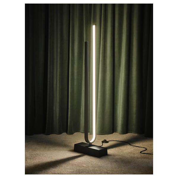 IKEA PILSKOTT LED Floor Lamp Smart Black