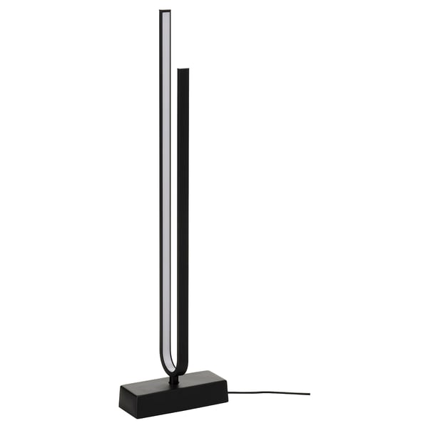 IKEA PILSKOTT LED floor lamp smart black
