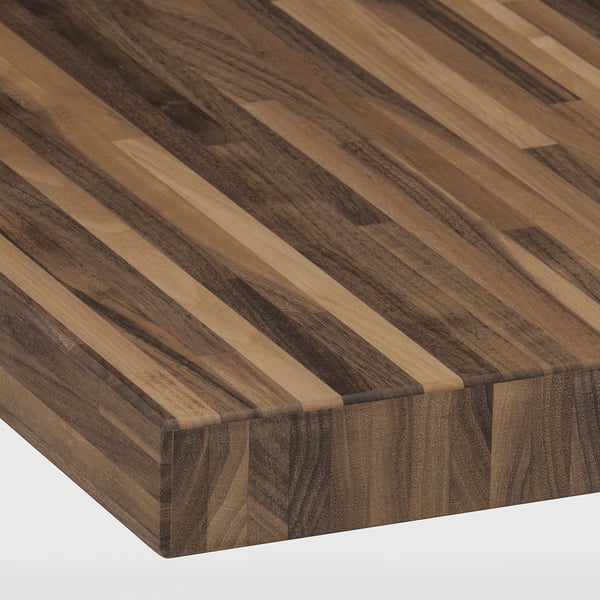 IKEA PINNARP Countertop Walnut/veneer 98x1 1/2 "