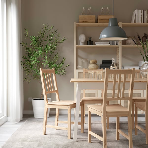 IKEA PINNTORP Chair Light Brown Stained