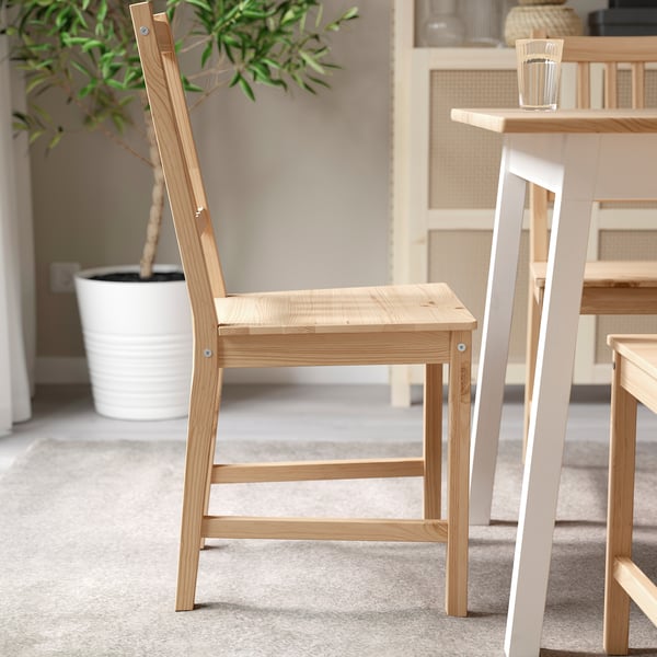 IKEA PINNTORP Chair Light Brown Stained