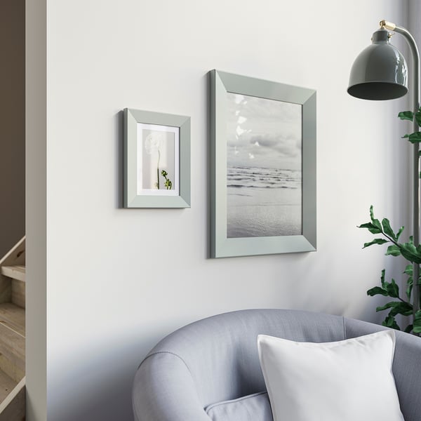 IKEA PLOMMONTRÄD Frame Pale Gray-green 5x7 "