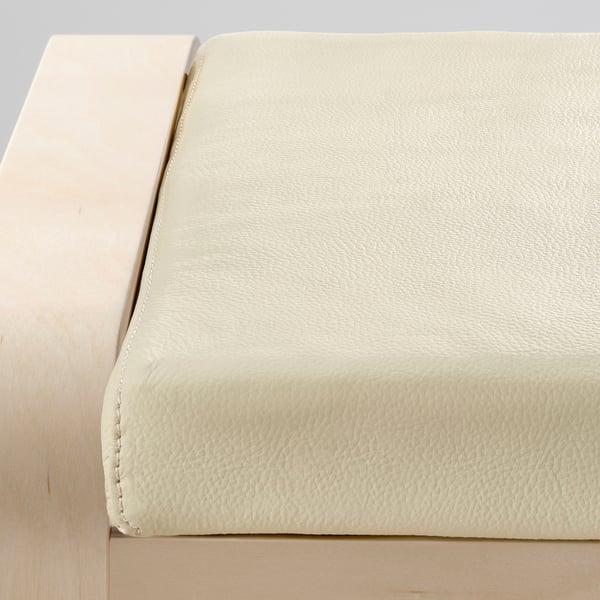 IKEA POÄNG Ottoman Cushion Glose Off-white