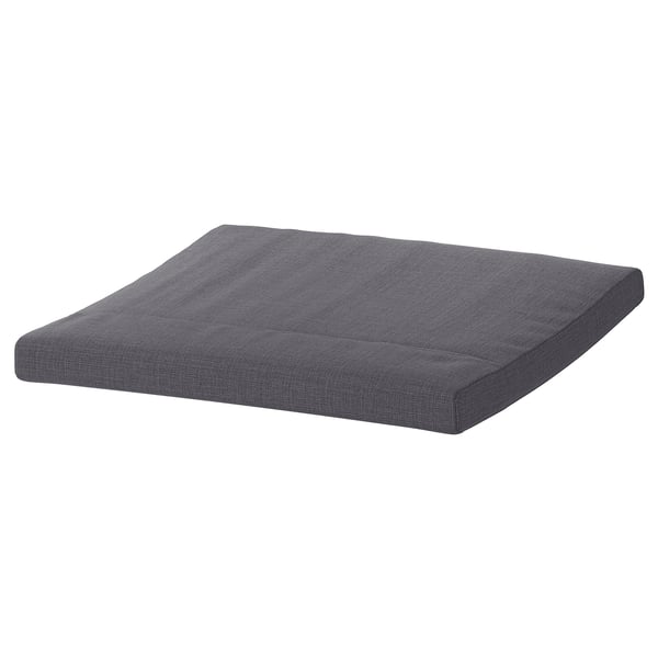 IKEA POÄNG Ottoman cushion Skiftebo dark gray