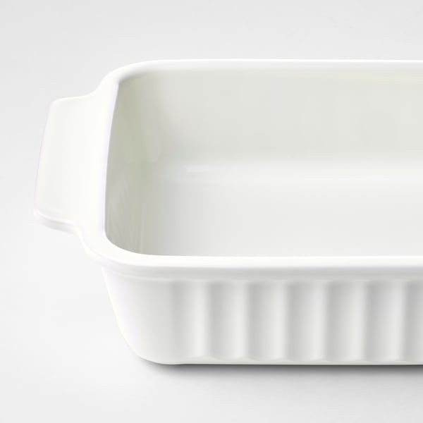 IKEA POETISK Baking Dish Off-white 13x9 "