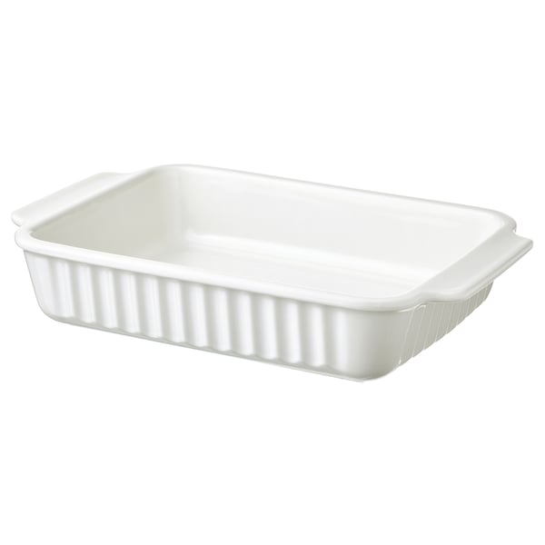 IKEA POETISK Baking dish off-white 13x9 "