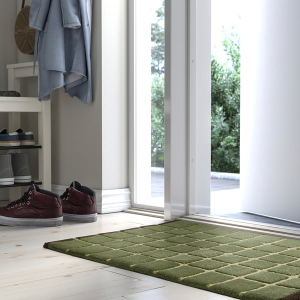 IKEA POSTKONTOR Door Mat Indoor Green 2 ' 0 "x2 ' 11 "