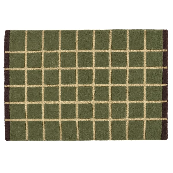 IKEA POSTKONTOR Door mat indoor green 2 ' 0 "x2 ' 11 "