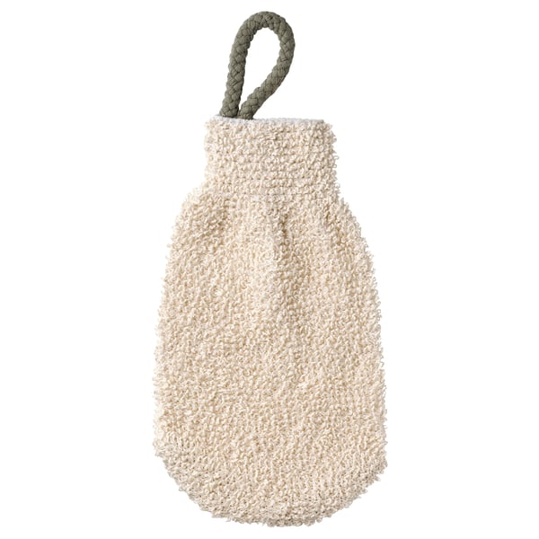 IKEA PRAKTPORTLAK Scrub mitt natural