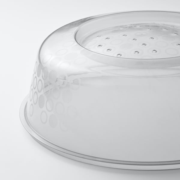 IKEA PRICKIG Microwave Lid Gray 10 "