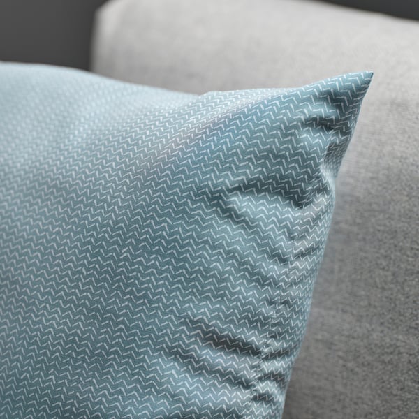 IKEA PROFETBLOMMA Cushion Gray-blue 20x20 "
