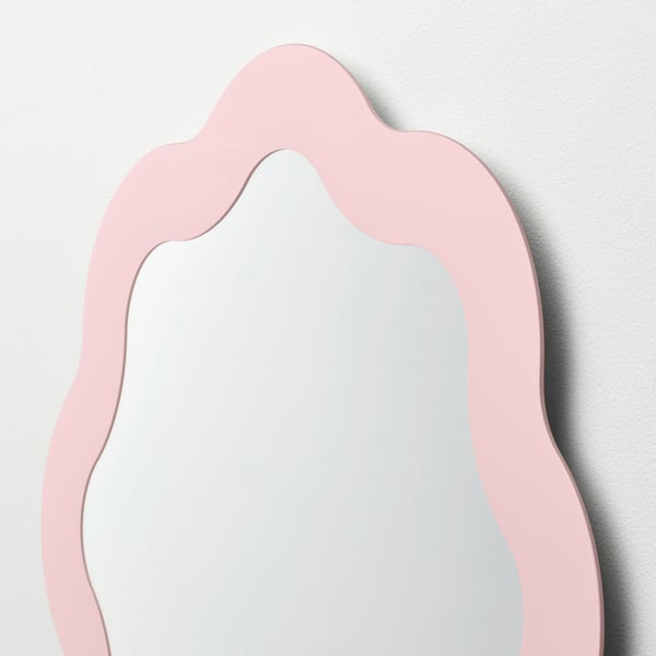 IKEA PRUNKHALLON Mirror Light Pink 15 3/4 "