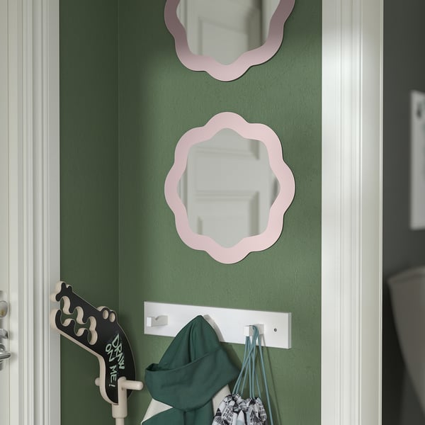 IKEA PRUNKHALLON Mirror Light Pink 15 3/4 "